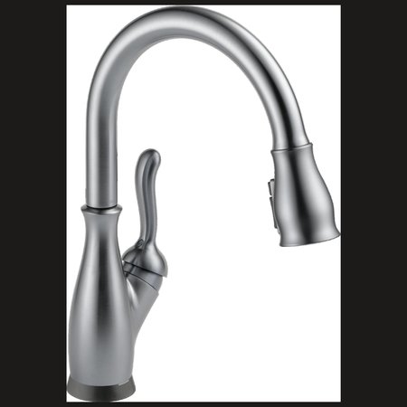 DELTA Leland Single Handle Pull-Down Kitchen Faucet with Touch2O and ShieldSpray Technologies 9178T-AR-DST